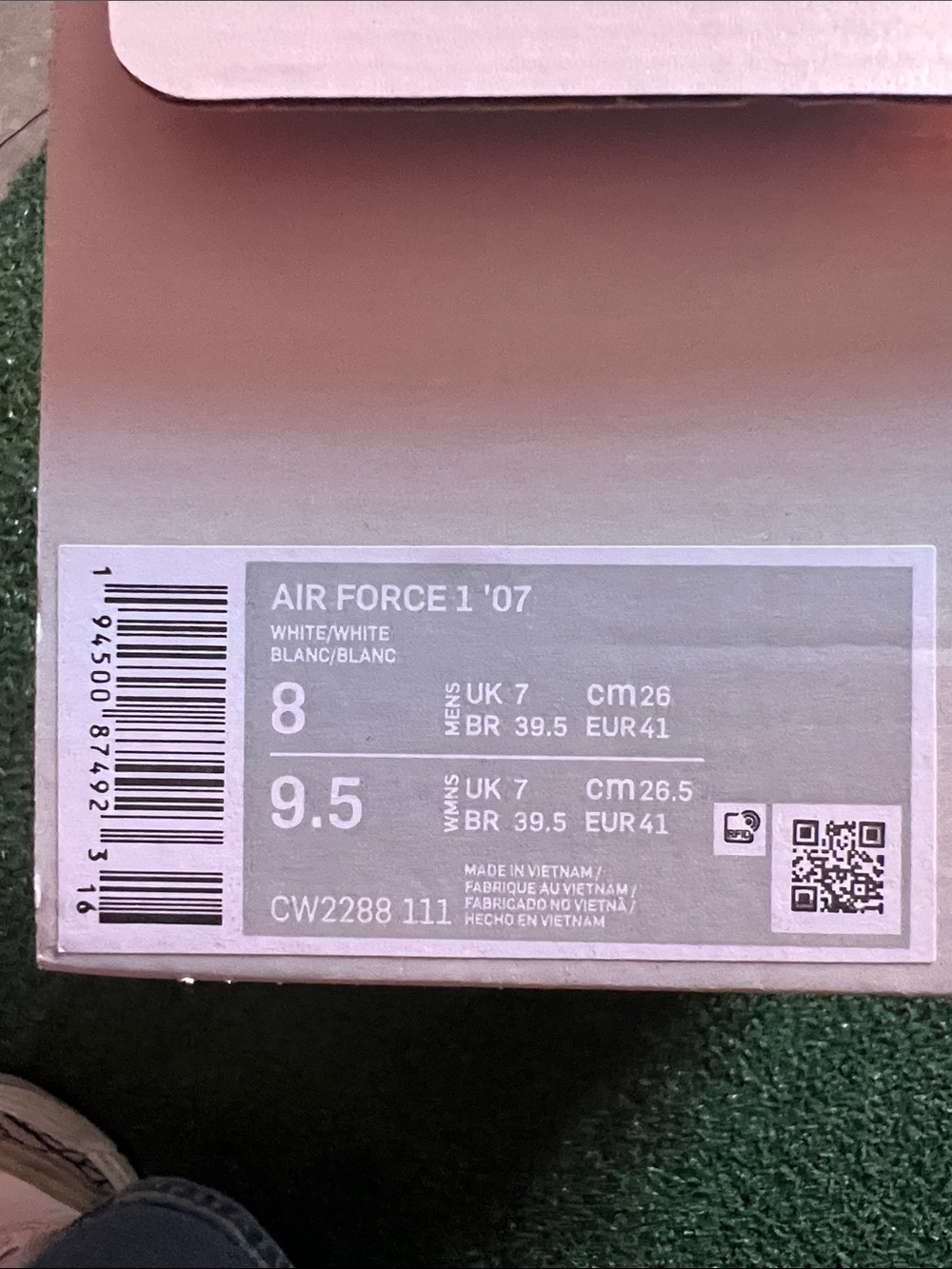 New Nike Air Force 1s
